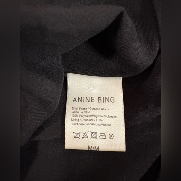 Anine Bing Penelope Lace Ruffle Teired Mini Dress Size M NWT - Picture 14 of 16